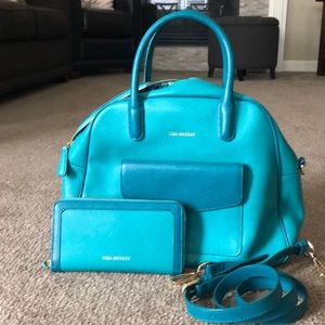 Stunning like new leather Vera Bradley set
